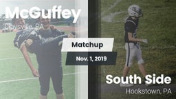 Matchup: McGuffey vs. South Side  2019