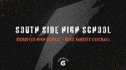 McGuffey football highlights South Side High School