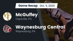 Recap: McGuffey  vs. Waynesburg Central  2020