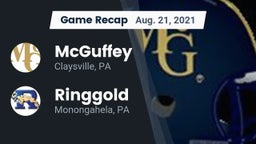Recap: McGuffey  vs. Ringgold  2021