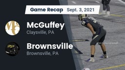 Recap: McGuffey  vs. Brownsville  2021