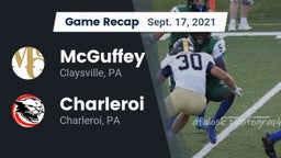 Recap: McGuffey  vs. Charleroi  2021