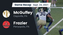 Recap: McGuffey  vs. Frazier  2021