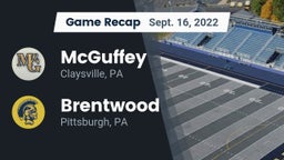 Recap: McGuffey  vs. Brentwood  2022