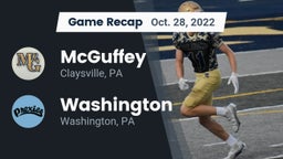 Recap: McGuffey  vs. Washington  2022