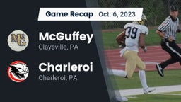 Recap: McGuffey  vs. Charleroi  2023