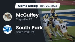 Recap: McGuffey  vs. South Park  2023