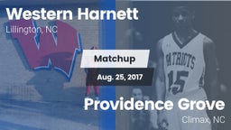 Matchup: Western Harnett vs. Providence Grove  2017