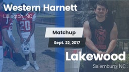 Matchup: Western Harnett vs. Lakewood  2017