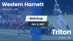 Matchup: Western Harnett vs. Triton  2017