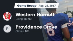 Recap: Western Harnett  vs. Providence Grove  2017
