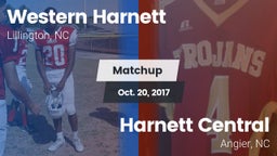 Matchup: Western Harnett vs. Harnett Central  2017