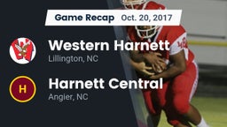 Recap: Western Harnett  vs. Harnett Central  2017
