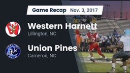 Recap: Western Harnett  vs. Union Pines  2017