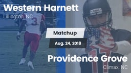 Matchup: Western Harnett vs. Providence Grove  2018