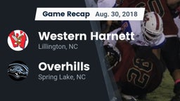 Recap: Western Harnett  vs. Overhills  2018