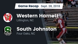 Recap: Western Harnett  vs. South Johnston  2018