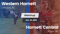 Matchup: Western Harnett vs. Harnett Central  2018