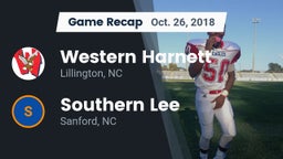 Recap: Western Harnett  vs. Southern Lee  2018