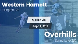 Matchup: Western Harnett vs. Overhills  2019