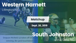 Matchup: Western Harnett vs. South Johnston  2019