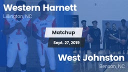 Matchup: Western Harnett vs. West Johnston  2019