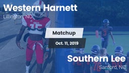 Matchup: Western Harnett vs. Southern Lee  2019