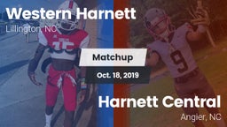 Matchup: Western Harnett vs. Harnett Central  2019