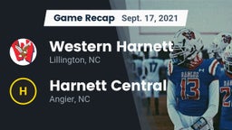 Recap: Western Harnett  vs. Harnett Central  2021