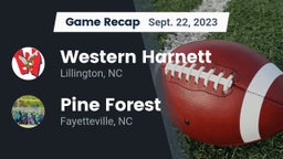 Recap: Western Harnett  vs. Pine Forest  2023