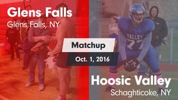 Matchup: Glens Falls vs. Hoosic Valley  2016