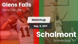 Matchup: Glens Falls vs. Schalmont  2017