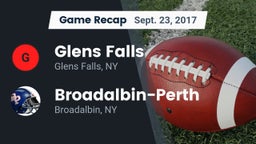 Recap: Glens Falls  vs. Broadalbin-Perth  2017