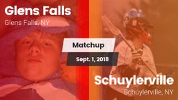 Matchup: Glens Falls vs. Schuylerville  2018