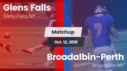 Matchup: Glens Falls vs. Broadalbin-Perth  2018