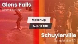 Matchup: Glens Falls vs. Schuylerville  2019