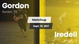 Matchup: Gordon vs. Iredell  2017