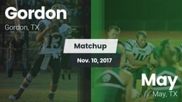 Matchup: Gordon vs. May  2017