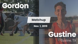 Matchup: Gordon vs. Gustine  2019