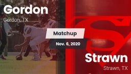 Matchup: Gordon vs. Strawn  2020
