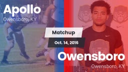 Matchup: Apollo vs. Owensboro  2016