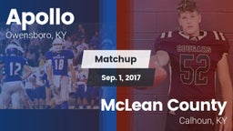 Matchup: Apollo vs. McLean County  2017