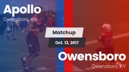 Matchup: Apollo vs. Owensboro  2017