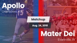 Matchup: Apollo vs. Mater Dei  2018
