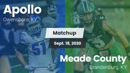 Matchup: Apollo vs. Meade County  2020