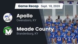 Recap: Apollo  vs. Meade County  2020