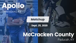 Matchup: Apollo vs. McCracken County  2020