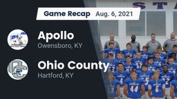 Recap: Apollo  vs. Ohio County  2021