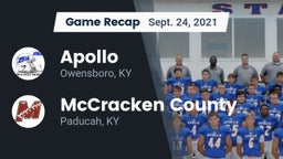 Recap: Apollo  vs. McCracken County  2021