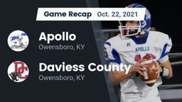 Recap: Apollo  vs. Daviess County  2021